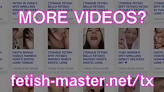 Japanese Asian Tongue Spit Face Toilet water Licking Sucking Kissing Handjob Fetish - More at fetish-master&period;net